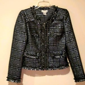 Vertigo Paris Zip Blazer Jacket